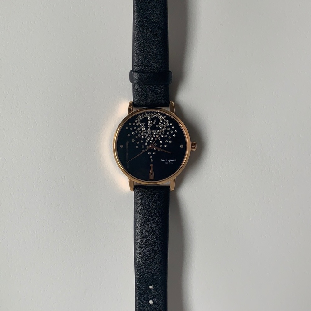 Kate Spade Champagne At Midnight Metro Watch